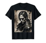 Alone in the Darkness | Dark Anime Graphic T-Shirt
