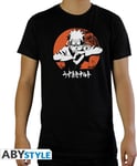 Naruto Shippuden Uzumaki Naruto T-Shirt Svart (Medium)