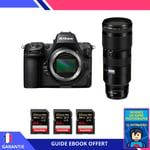 Nikon Z8 + Z 70-200mm f/2.8 VR S + 3 SanDisk 64GB Extreme PRO UHS-II SDXC 300 MB/s + Ebook 'Devenez Un Super Photographe' - Hybride Nikon