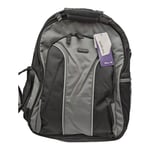 Targus Essential 15.6" Backpack Travel And Laptop Bag Black Green 16 Ltr 40.6cm