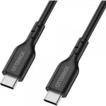 Otterbox Kabel Fast Charge Cable USB-C/USB-C 2m Svart