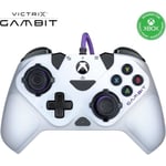 Victrix Gambit World'S Fastest Licensed Xbox Manette,Elite Esports design avec Swappable Pro Thumbsticks,Custom Paddles,Swappable