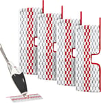 4 Pièces Pour Vileda Spray Balai Recharge Kit,Utilisation Humide Et Sèche¿2En1 Réutilisable Serpillères En Microfibre Compatibles Vileda 1-2 Spray Max Balai Recharge,Pour Convient À Tout Type De Sols