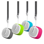 Mini-enceinte Bluetooth nomade multicolore POPPY - Neuf