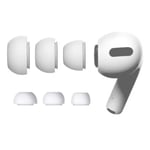 3-Pack AirPods Pro Öronkuddar - Silikon Örontoppar Vit vit