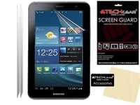 TECHGEAR [2 Pack] Protection d'Écran pour Galaxy Tab 2 7.0, Film de Protection d'Écran Anti Reflet/Mat Avec Chiffon et Carte d'Application Compatible pour Samsung Galaxy Tab 2 7.0 (P3100)
