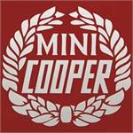 Msc MSA1127 dekal sidan bak, "Mini Cooper, Laurel" till Sport Pack sista modellerna.