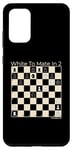 Coque pour Galaxy S20+ White To Mate In 2 Find Checkmate Puzzle #19 Échecs