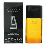 Azzaro Pour Homme Eau de Toilette 30ml Refillable Spray For Him - NEW. Men's EDT