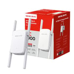 MERCUSYS Répéteur WiFi ME50G, Amplificateur Bi-bande WiFi AC1900 Mbps, Extender WiFi, Deux antennes à gain élevé réglables, 1 Port Gigabit, MU-MIMO, Compatible avec toutes les box internet
