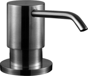 Tapwell tvål/diskmedelspump (12 färger): Brushed Black Chrome