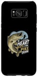 Coque pour Galaxy S8+ Pike Fisherman Gear Northern Pike Fishing Essentials Fisher