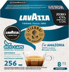 Lavazza a Modo Mio Tierra for Amazonia, 256 Coffee Capsules, for an Espresso wit