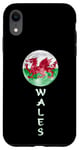 iPhone XR Wales UK Flag Moon Pride Wales UK Gifts Love Wales Souvenir Case