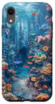 iPhone XR Underwater Coral Reef Underwater Fish Case