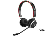 Jabra Evolve 65 Headset Wired & Wireless Head-band Calls/Music USB Type-A Blueto