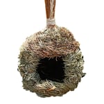 LOVOICE Solutions Bird Nests, Nesting Cave, Bird House, Nesting House, Nest Box, Approx.15X15X20cm,Natural