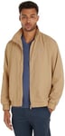 Tommy Jeans Men Jacket for Transition Weather, Beige (Tawny Sand), L