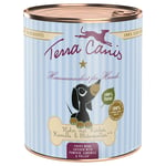 Terra Canis -penturuoka 6 x 800 g - kana, kurpitsa, kamomilla & kukkien siitepöly