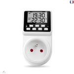 NOVKIT Prise Programmable numérique et programmateur Prise Electrique à Cycle A