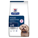 Hill's Prescription Diet z/d Food Sensitivities Mini hundfoder - Ekonomiförpackning: 3 x 1 kg