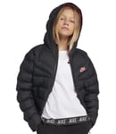 Nike Girls Sportswear Synthetic-Fill Junior Jacket Padded Hooded Coat 939554-011