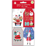 Santa & Friends Christmas Tags (Pack of 20)