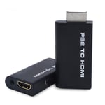 Ps2 till hdmi-omvandlare spel till hdmi videoljudadapter för Sony Play Station 2