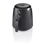 Swan SD75210BLKN Stealth 4.7L Manual Air Fryer with Adjustable Temperature, 60 Minute Timer, Compact, 1500W, Matte Black