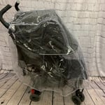 PVC Raincover Fits Silver Cross Lightweight Zest Stroller Replacement Rain Cover