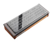 Decksaver Cover for Sequential Prophet-6 (Soft-Fit) - Super-Durable Polycarbonate Protective lid in Smoked Clear Colour, Made in The UK - The Producers' Choice for Unbeatable Protection