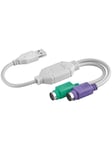 Pro USB adapter - USB - 2 x PS/2