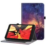 FINTIE Case for Vankyo MatrixPad S8 Tablet 8 inch - [Corner Protection] Premium PU Leather Multi-Angle Viewing Stand Cover with Packet, Galaxy