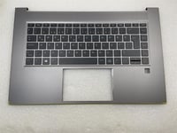 For HP ZBook Studio G7 M14609-141 Turkish Turkce Palmrest Keyboard Top Cover RTX