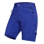 Baggy Shorts Endura Hummvee II dam blå x-small
