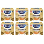 Tetley Gold Brew Black Tea Bags (Contains 6 x 80 Pack of Gold Brew) Blended with a Delicious Selection of African Black Teas