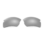 Walleva Titanium Polarized Replacement Lenses For Oakley Flak 2.0 XL Sunglasses