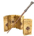 Harry Potter Baguette & Harry Potter Marauders Carte Collection complète | Authentique Merchandise | Ultime Cadeaux Edition Collector