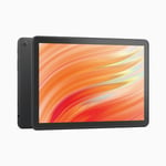 Amazon Fire HD 10 tablet, built for relaxation, 10.1" vibrant Full HD screen, octa-core processor, 3 GB RAM, up to 13-h battery life, latest model (2023 release), 64 GB, Black, with adverts