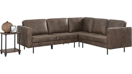 Nordic Furniture Group TEXAS Hörnsoffa 3-H-2 mörkbrun