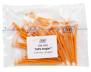 TePe Angle Orange 0.45mm Interdental Brush - Pack of 25 Brushes