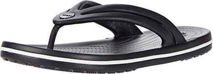 Crocs Women's Crocband Flip Flops, Black, 4 UK (36/37 EU)