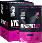 Hydrate90® - by Soccer Supplement - Energy and Electrolyte Drink Powder, Deliver