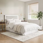White Wooden Double Ottoman Bed - Anderson ADR002A