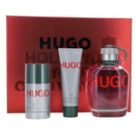 Hugo Boss Man 125ml Eau de Toilette, 75ml Deodorant, 50ml Shower Gel Gift Set