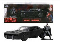 Jada Dickie Toys Batman & Batmobile DC Car Model Black Diecast 1:32 Scale