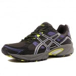 ASICS Gel-Venture 4 Women's Trail Running Shoes, Black Iris Lime, 9 UK
