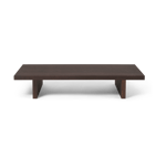 ferm LIVING Kona low table Sidebord Dark Stained oak veneer