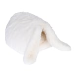 TIAKI Bunny kattgrotta - L 46 x B 35 x H 30 cm