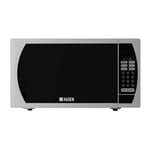 Haden - 20L Solo Microwave Oven - Freestanding w/ Touch Control Menu 800W Silver